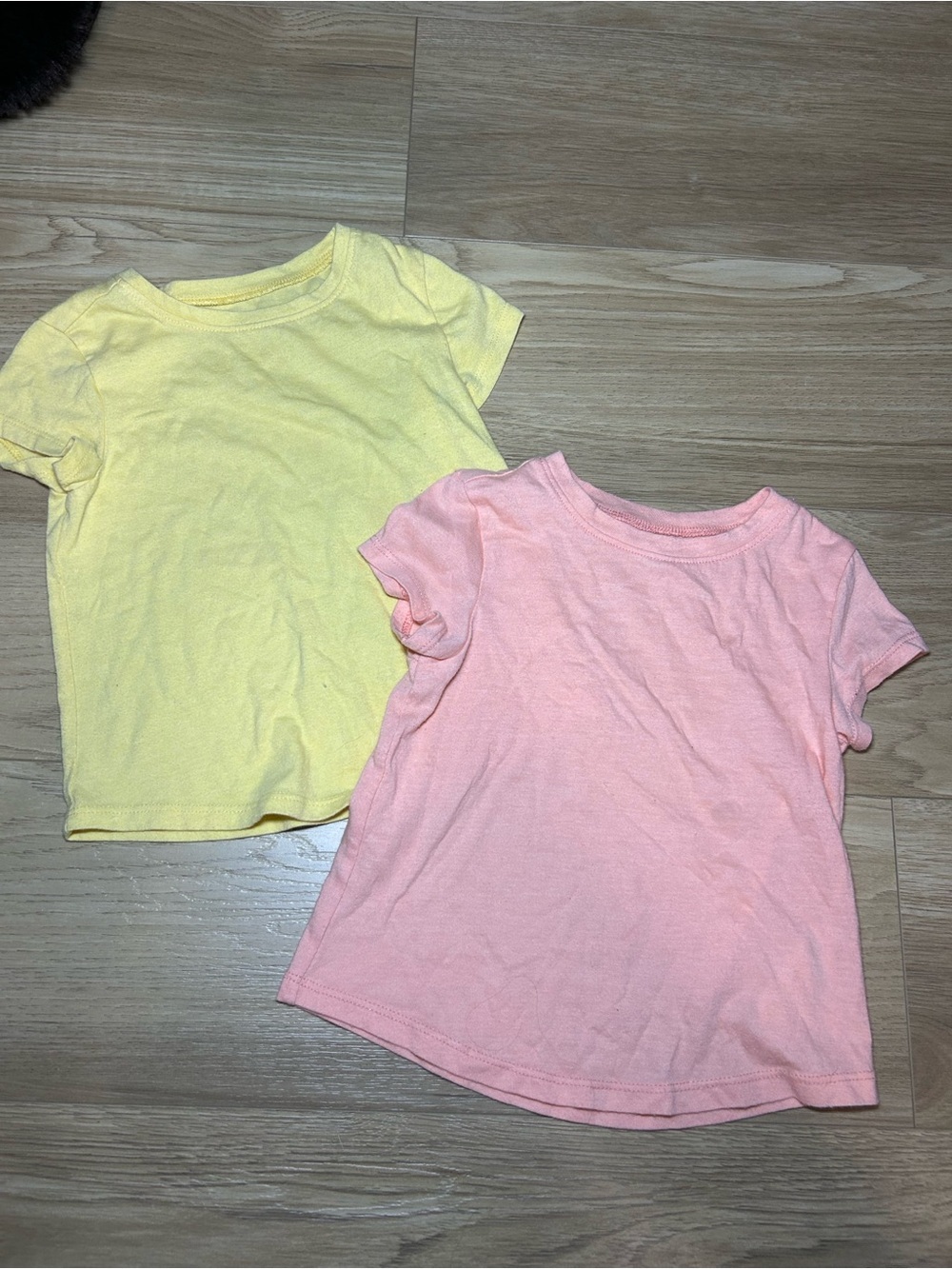 Old Navy Kids Short-Sleeve Tee Set — Pink and Yellow
